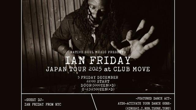 IAN FRIDAY Japan Tour 2025 in SHIGA