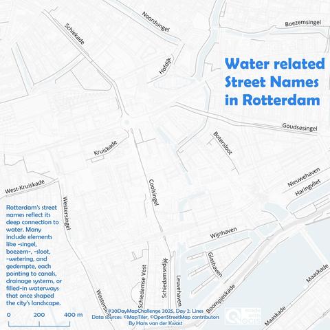 #30DayMapChallenge Day 2: Lines