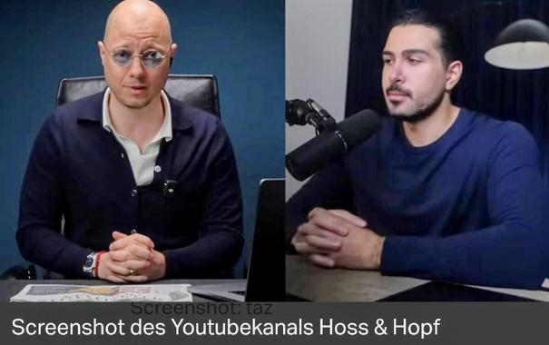 Rechte YouTube Influencer und Holocaust-Verharmloser Hoss & Hopf