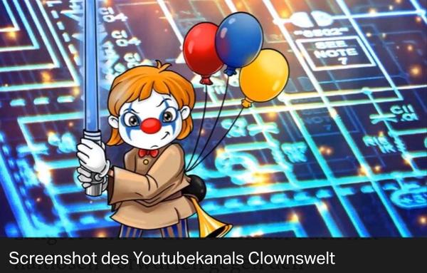Rechter YouTube Influencer Marc-Philipp L. CLOWNSWELT