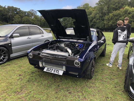 A modified #FordCapri - enough to put you off your breakfast 🤢 - http://miniphernalia.co.uk