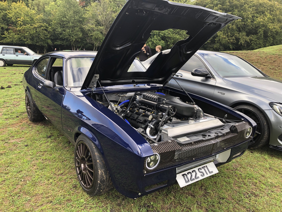 A modified #FordCapri - enough to put you off your breakfast 🤢 - http://miniphernalia.co.uk