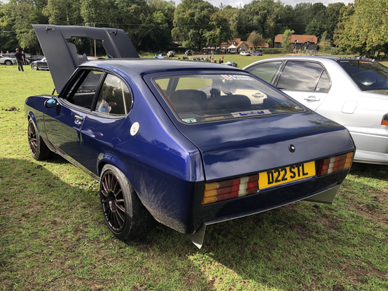 A modified #FordCapri - enough to put you off your breakfast 🤢 - http://miniphernalia.co.uk