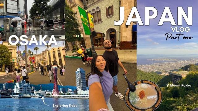 Japan Vlog 2025 Part One | Osaka, Universal Studios, and Exploring Kobe 🇯🇵