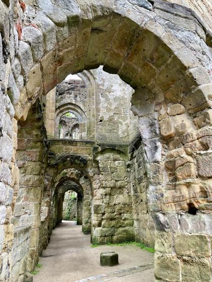 Detail in der Burgruine Oybin