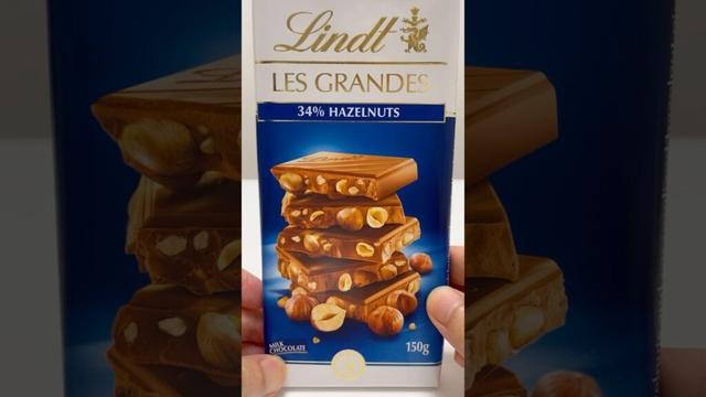 Lindt Les Grandes Milk Hazelnuts #shorts