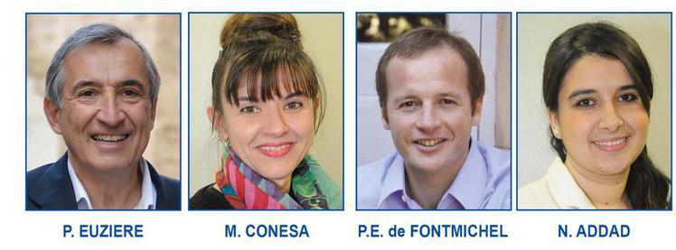 Photo des élus Grasse à Tous Ensemble et Autrement