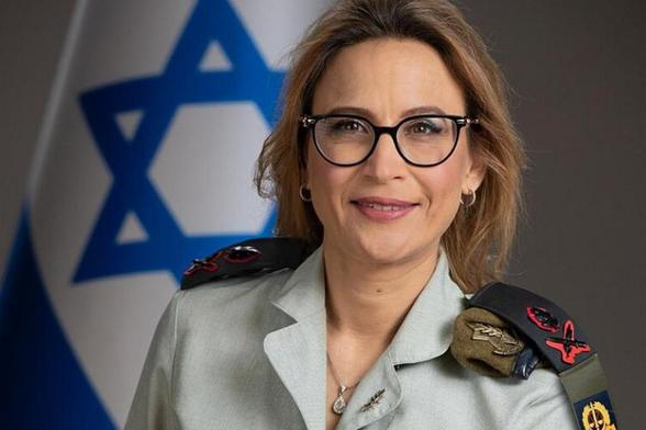Yifat Tomer-Yerushalmi, en una imagen oficial del Ejército de Israel, datada en 2022. (Ejército de Israel / Wikipedia)