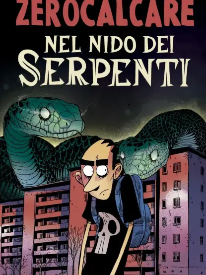 Nell'immagine, la copertina del nuovo libro di Zerocalcare