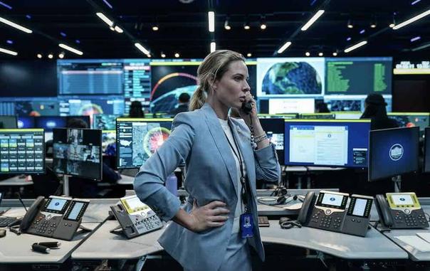 Rebecca Ferguson in A House of Dynamite - Photo by Eros Hoagland/Netflix/Eros Hoagland/Netflix - © 2025 Netflix, Inc.