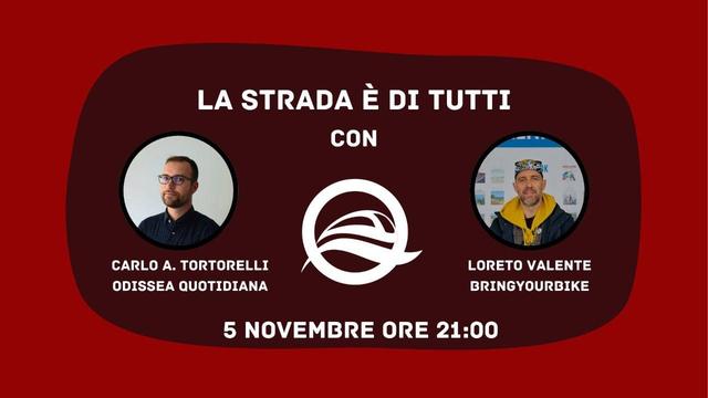 sfondo con la promozione della diretta twetch di mercoledì prossimo