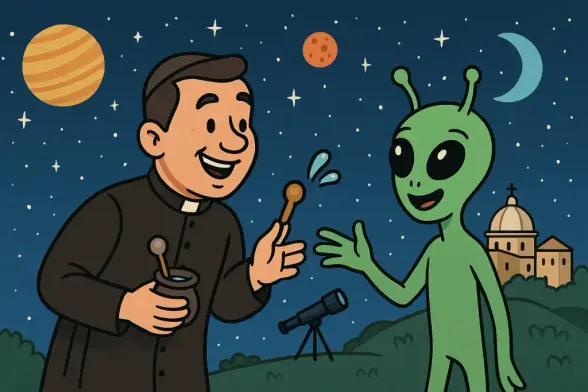 ia batizado alienigena