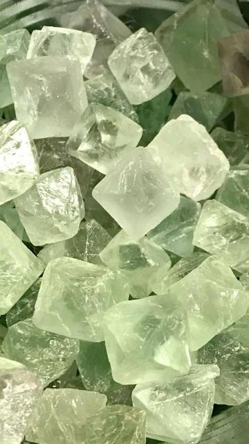 This is a picture of a pile of pale green glass or stones. It's the color of Alistair's eyes when he's relaxed.