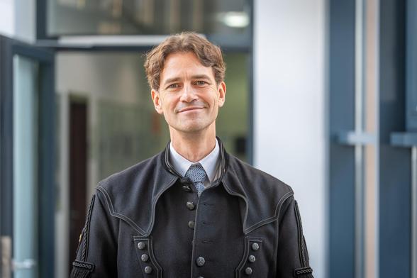 Porträt von Professor Kreßner. Foto: Andreas Hiekel