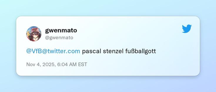 @VfB pascal stenzel fußballgott