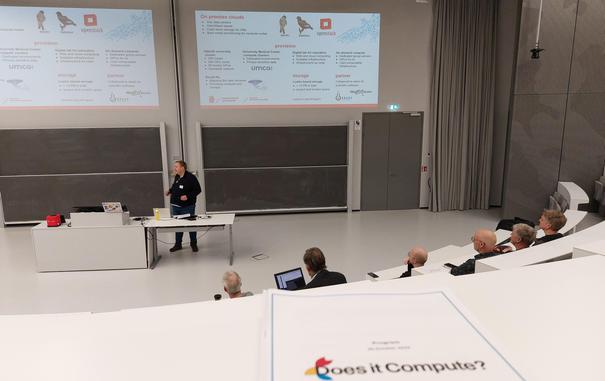 The conference Does it Compute brings together practitioners, researchers, and educators to discuss the application of compute resources in their daily activities.