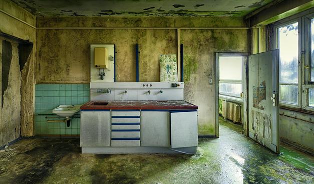 Grünes Chemielabor. Schautafel Nieren.