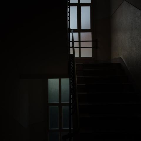 Staircase somewhere in Prague