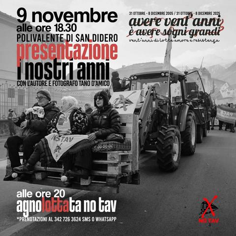 Presentazione del libro "i nostri anni"