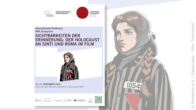 Plakat zur Tagung: Der Holocaust an Sinti und Roma im Film
