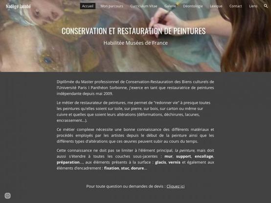 Tableaux Nadège Jacobé à #SaintGermainenLaye (#Yvelines) Nadège Jacobé est restauratrice de peintures indépendante depuis 2009. Elle traite les peintures sur toile, sur pierre, sur bois, sur car...
Suite 👉 https://artisansdupatrimoine.fr/professionnel/6542/nadege-jacobe-saint-germain-en-laye
#Artisan #Restauration #Patrimoine