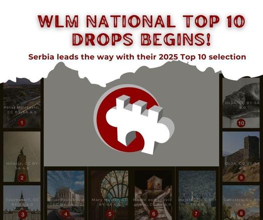 WLM 2025 National Top 10 photos.