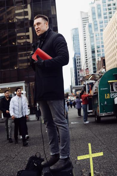 A man shares his book review.