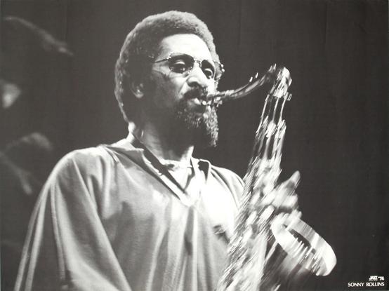 1974 - Sonny Rollins promo poster - Toshiba EMI (Japan)