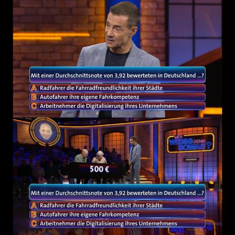 Frage zum FKT in Ratesendung