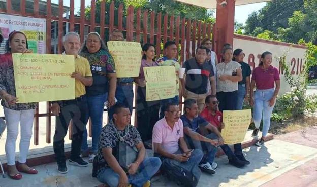Protesta de profesores