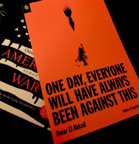 “One Day, Everyone Will Have Always Been Against This.” More out of solidarity than to actually read it. And also his bestseller “American War”

This is not a novel, but this is how it will be. Mexico will take back Texas and California, and the South will rise up after decades of humiliation. And the Yankees will live in gated communities and continue to tell themselves that they are the good guys.
