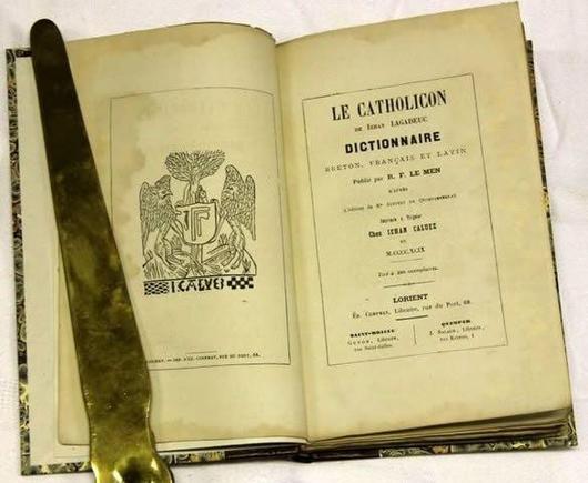 Image d'un exemplaire du Catholicon