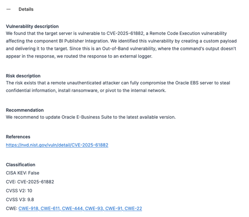 CVE-2025-61882 (Oracle E-Business Suite RCE) 2
