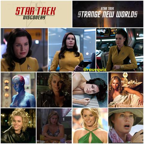 Happy birthday Rebecca Romijn actress una chin riley number one star trek discovery strange new worlds Mystique xmen x2 the last stand first class Avengers Doomsday