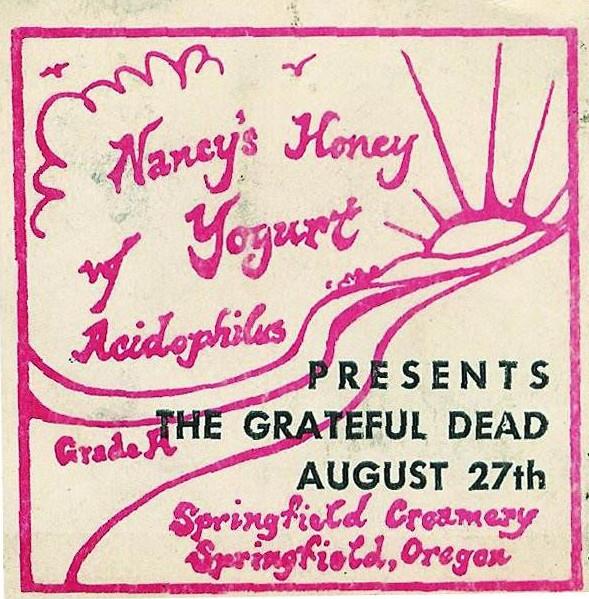 Nancy's Honey Yogurt presents the Grateful Dead