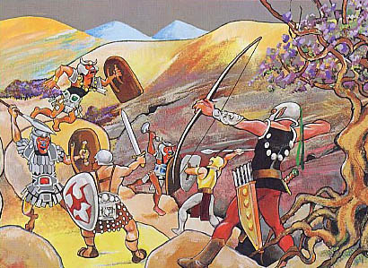 The Keep on the Borderlands is a Dungeons & Dragons adventure module by Gary Gygax, first printed in December 1979. In it, player characters are based at a keep and investigate a nearby series of caves that are filled with a variety of monsters. It was designed to be used with the Dungeons & Dragons Basic Set, and was included in the 1979–1982 editions of the Basic Set. It was designed for people new to Dungeons & Dragons.
The Keep on the Borderlands went out of print in the early 1980s, but has been reprinted twice; a sequel was also made. A novelized version of the adventure was published in 2001. The module received generally positive reviews, and was ranked the 7th greatest Dungeons & Dragons adventure of all time by Dungeon magazine in 2004.