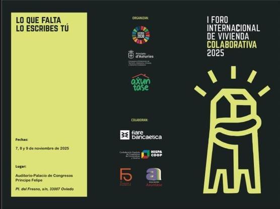 Tríptico de las jornadas con logos