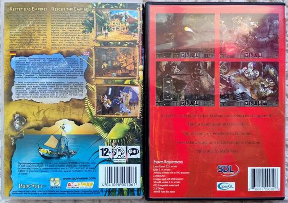 Boîtes de Jack Keane et Gorky 17 verso