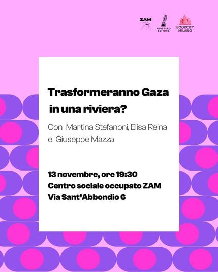 📚 TRASFORMERANNO GAZA IN UNA RIVIERA? 📚