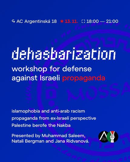 Dehasbarizace: workshop obrany proti izraelské propagandě