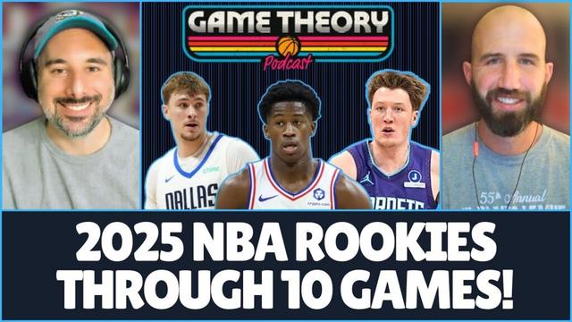 NBA Rookie Analysis Through 10 Games | Flagg, Edgecombe, Hornets, more! | Game Theory Podcast