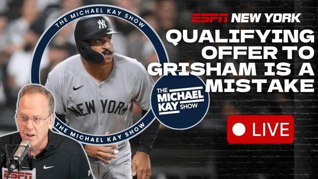 Yankees Extend Qualifying Offer to Grisham | Don Mattingly & Yanks? - The Michael Kay Show - 11/7/25