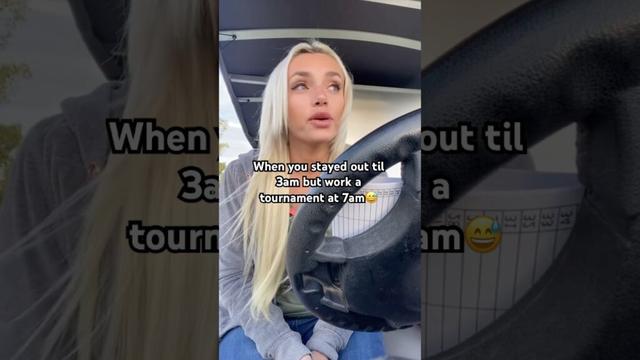 Played myself 🥲 #cartgirl #golf #golfgear #golfers #funny #golfer #golflife #golfgirls #tournament