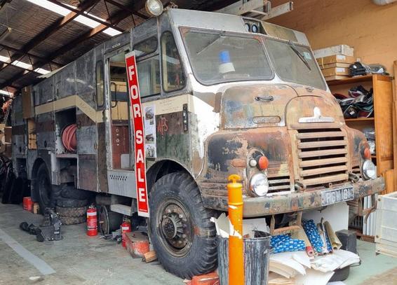 1956 Green Goddess Bedford RLHZ Self Propelled Pump