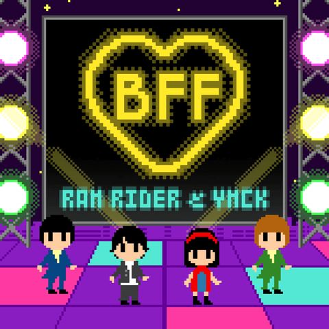 ツーマン開催のRAM RIDER ＆ YMCK “付かず離れず”の友情コラボソング「BFF♡」リリースのサムネイル画像