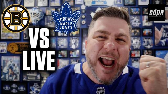 Toronto Maple Leafs vs Boston Bruins LIVE w/ Steve Dangle