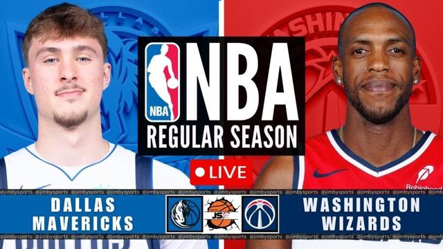 Dallas Mavericks vs Washington Wizards NBA Live Scoreboard 2025