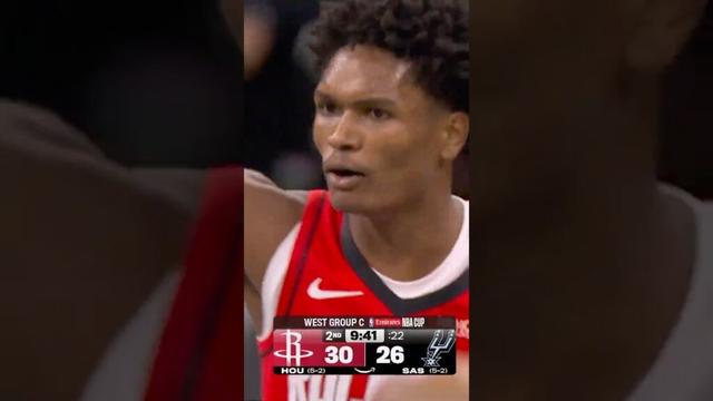 Twin with the triple 👌 #rockets