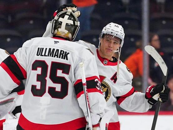 Senators steal two points in victory over Flyers